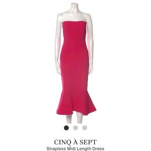 LAST CHANCE! Cinq a Sept Midi dress Size 0 perfect for wedding, shower, benefit.